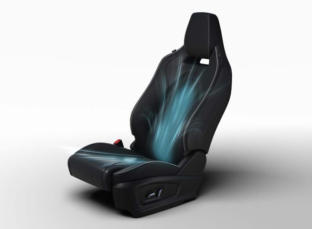 Θερμαινόμενα & αεριζόμενα εμπρός καθίσματα